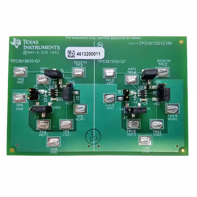 TPS3813Q1EVM Texas Instruments  Cartes et kits d'évaluation et de démonstration